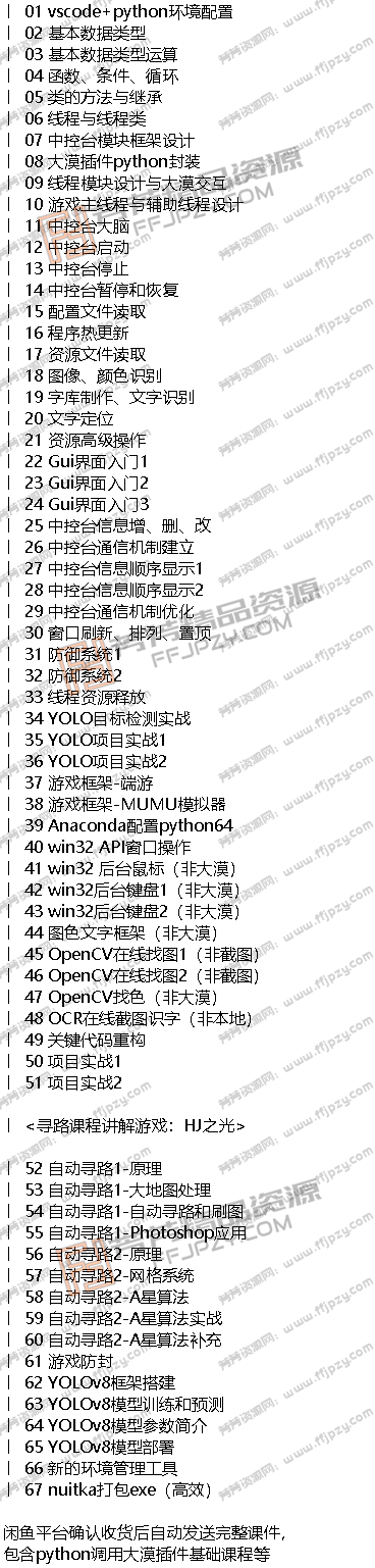 【20250806】python中控台GUI界面A星寻路算法opencv零基础yolov8教学视频 YOLO ocr opencv Python VIP1.0缓冲区 第1张 【20250806】python中控台GUI界面A星寻路算法opencv零基础yolov8教学视频 YOLO ocr opencv Python VIP1.0缓冲区 第1张