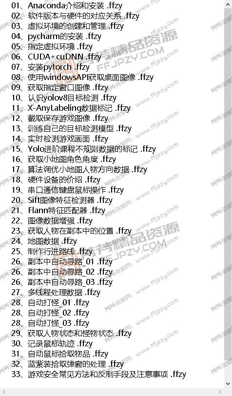 2025魔兽自动副本课程目录加水印.png